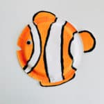 orange clown fish crafts for kids