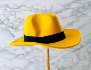 yellow hat for little girls