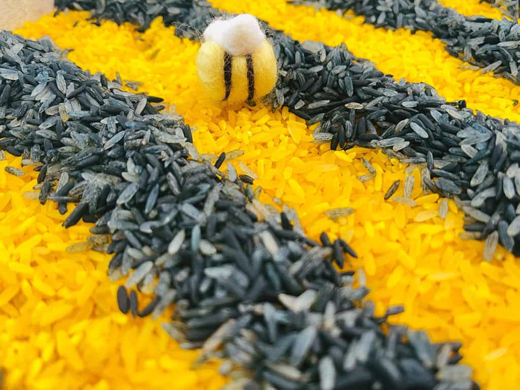 bee themed crafts for kids to do at home ideas for sensory play