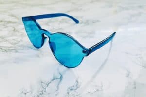 blue tinted sunglasses for toddler girls